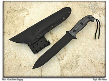 Peter Martin - 2Tone Black & Gray Utility Knife.jpg