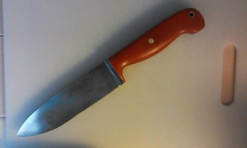red micarta kitchen knife.JPG