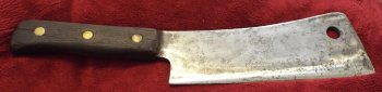 Antique Cleaver - Foster 10 - S42 - New West KnifeWorks