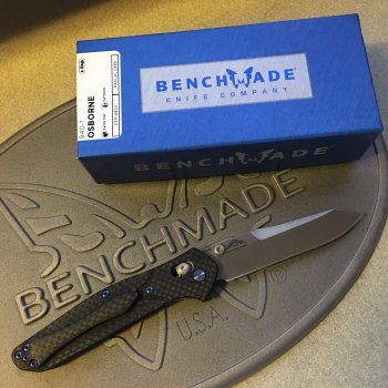 Benchmade 940-1 Carbon Fiber Folding Knife - Free Shipping